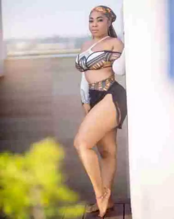 Ghanaian Actress, Moesha Boduong Melts Internet with Her Banging Body on Parade (Photos)